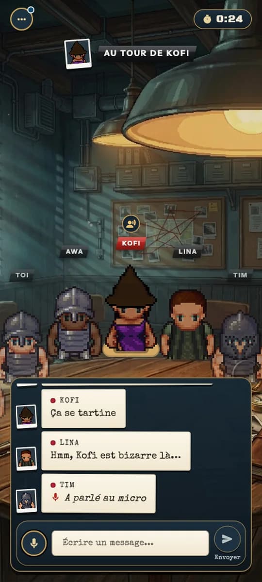 Undercover : au tour de Kofi de décrire son mot
